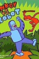 Monkey vs Robot / Мартышка против Робота