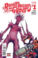 Rocket Raccoon and Groot / Реактивный Енот и Грут