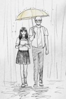 Yellow umbrella / Желтый зонт