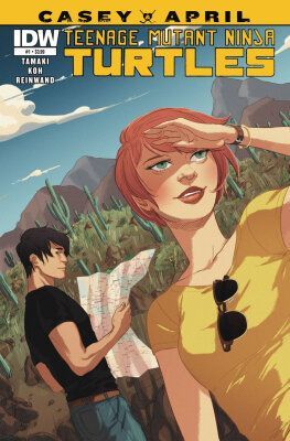 Подростки Мутанты Ниндзя Черепашки: Кейси и Эйприл