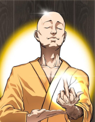 Буддийский Монах